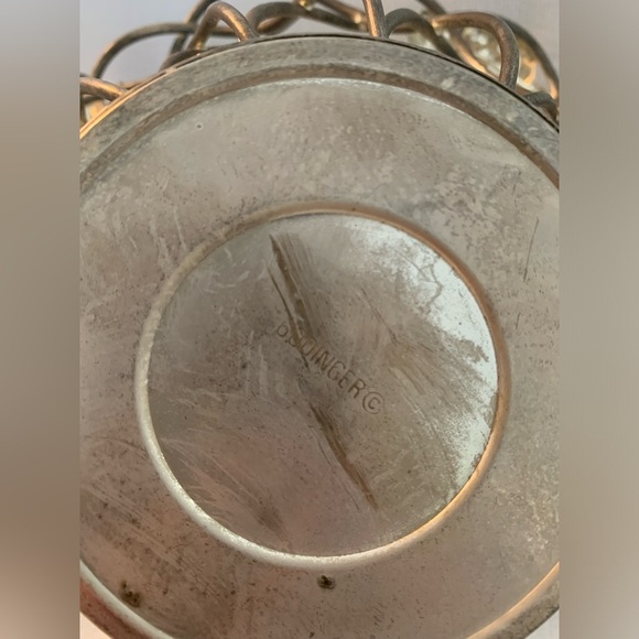 Vintage Sliver Plated Basket, Godingers - Picture 4 of 7